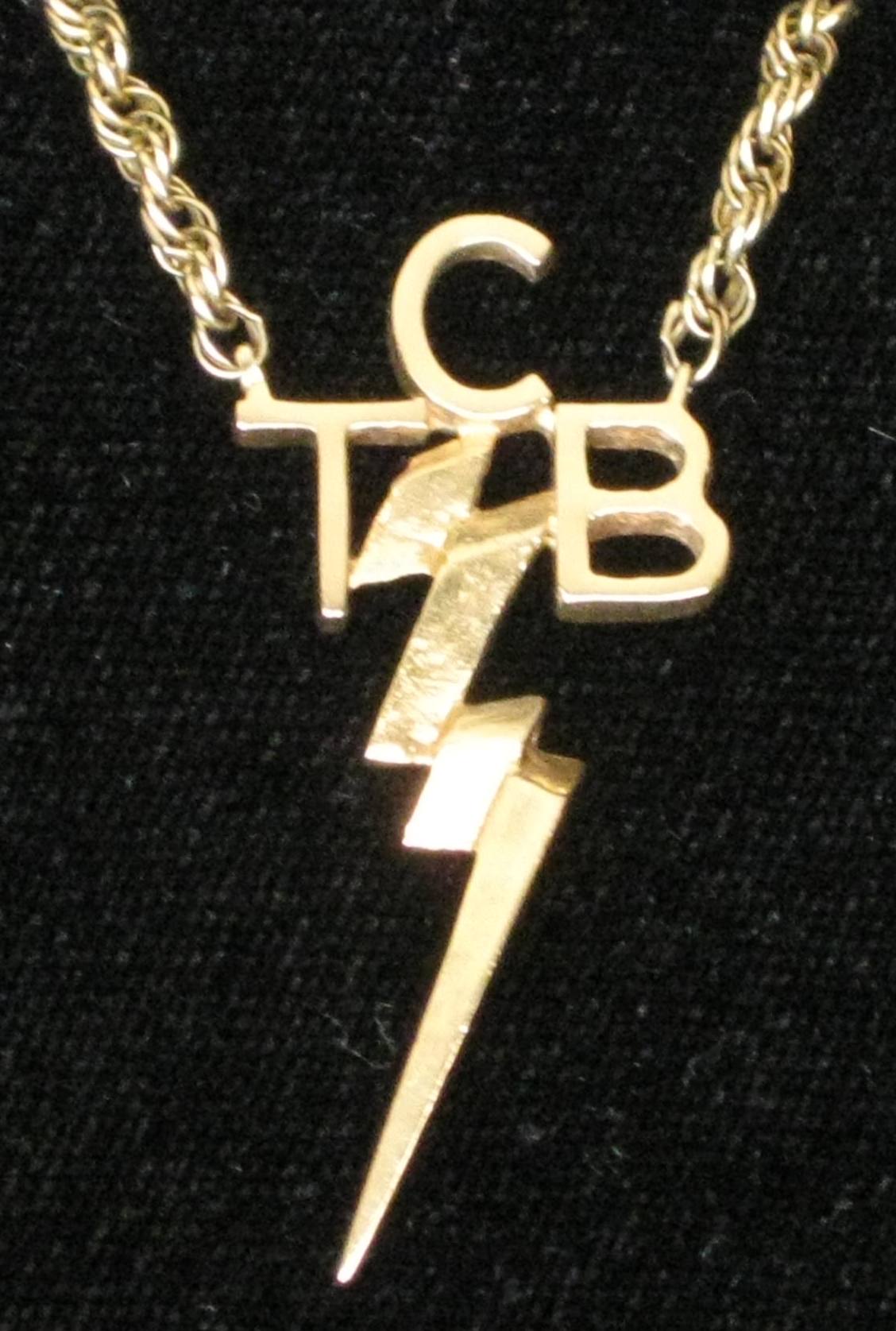 Elvis' TCB Necklace
